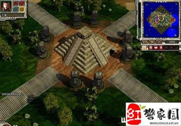 红色警戒3远古神殿地图
