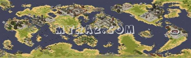 红色警戒2世界地图（wrold）