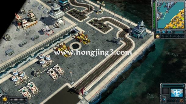 红色警戒3破碎的堡垒娱乐版地图