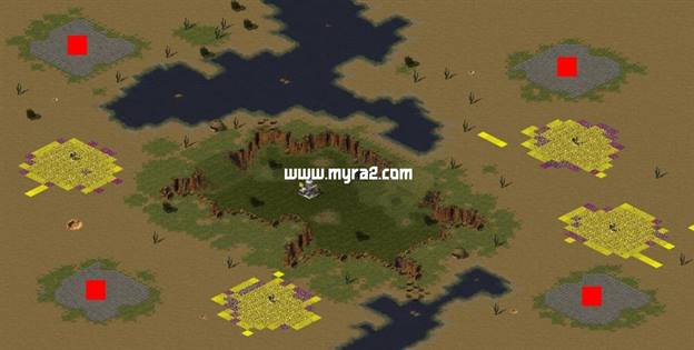 尤里的复仇荒地辐射地图