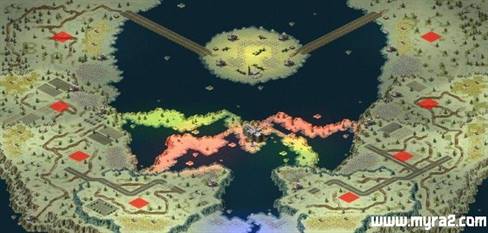尤里的复仇Map58.Beat in Ange地图8人版