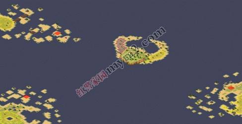 尤里的复仇3人海战地图Fragments