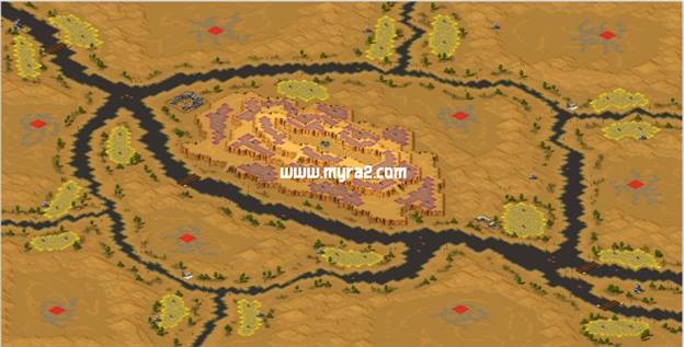 尤里的复仇水晶山地图