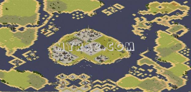 红色警戒2钓鱼岛海战地图