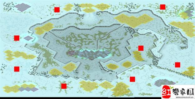红色警戒2冰天雪地加大版地图